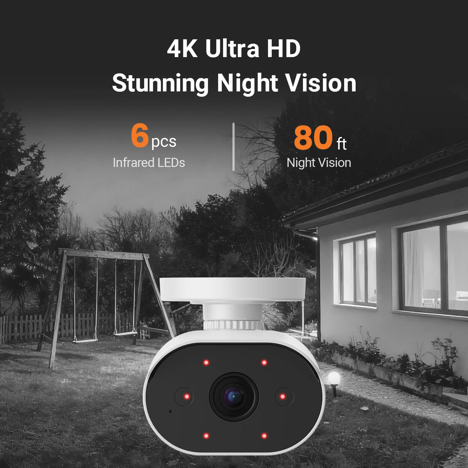 Anlapus C303 4K Security Camera System 8CH H.265+ 1TB DVR