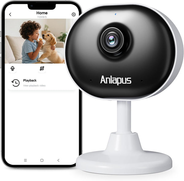 Anlapus C688 2MP Plug-in WiFi Indoor Camera for Home Security