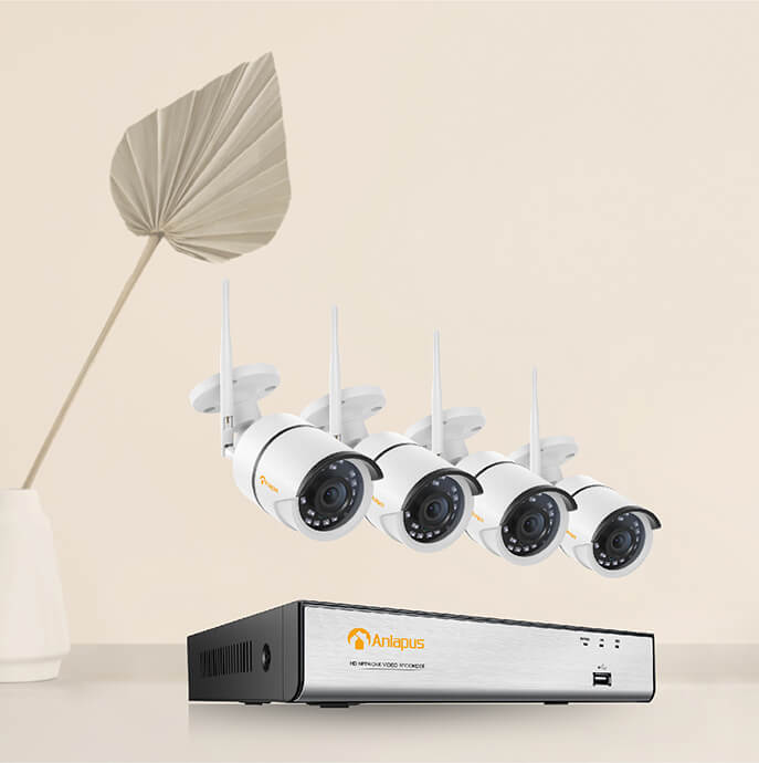 4-in-1 Hybrid DVR for 960H/720p/1080p Analog/TVI/CVI/AHD CCTV Surveillance Cameras Anlapus 8 Channel 720P DVR Security Camera System Recorder 1TB Hard Drive Motion Detection 